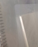 可得优（KW-triO）活页本外壳笔记本子封皮自制活页可拆卸扣环透明可视分隔页 活页外壳【2本】 A4【30孔】 实拍图