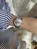劳力士王子原装正品瑞士女士手表全自动机械表防水夜光真钻金表时尚进口女表 本色白面 实拍图