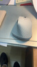罗技（Logitech）大师系列 MX Master 3S 无线蓝牙鼠标 人体工学 办公 静音鼠标 高端 珍珠白 带无线接收器 实拍图