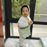 威尔贝鲁（WELLBER）儿童防晒衣服凉感外套男女宝宝童装防紫外线25夏 薄荷绿110cm 实拍图