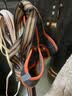 TRUELOVE狗狗牵引绳小型犬狗绳子遛狗绳背心式泰迪柯基宠物用品小狗胸背带 灰桔色 M(胸围44-48cm)建议11-14斤选择 实拍图