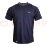 迪卡侬网球服短袖速干藏青色（圆领）L/180-4565928 实拍图