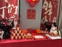 黛莉嘉尔订婚布置全套摆件装饰KT背景板回门宴套装气球布置婚宴用品大全 实拍图