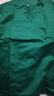 瀚会纯棉洗手衣女衣服刷手服长袖男医生洗手服口腔手术工作服短袖牙科 男款绿色短袖【京仓发】 2XL （女160斤内，男200斤内） 实拍图