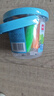 得力(deli)12色超轻粘土学生玩具彩泥橡皮泥黏土手工DIY(颜色随机)手提桶装毕业儿童节文具生日礼物 实拍图