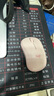 罗技（Logitech）M221 轻音鼠标 无线鼠标 办公鼠标 对称鼠标 带无线微型接收器 米白色 实拍图