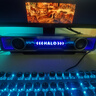 漫步者花再【新品热卖|蓝牙V5.4】Halo SoundBar桌面音箱音响炫彩深渊灯效礼物游戏家用隐藏麦台式笔记本 【影院级音质】破界黑 实拍图
