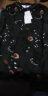 谷季狐 衬衫女长袖2021夏冬季韩版修身印花衬衫长袖女显瘦立领衬衫加绒加上衣打底衫百搭衬衣女时尚女装 6816杏色 S（75-90斤） 实拍图