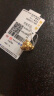 周六福足金黄金转运珠女十二生肖吉祥物母亲节生日礼物定价鸡萌萌约1.1g 实拍图