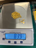 潮宏基第1桶金小金豆黄金足金金条宝宝金饰品金片满月周岁攒金收藏礼物U 小元宝 金重1g 实拍图