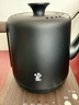 鸣盏【国家补贴】烧水壶泡茶 电热水壶功夫茶壶电茶炉 茶艺师专用电茶壶 智能恒温茶具磨砂MZ152A黑色 实拍图
