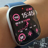 Apple/苹果 Watch Series 10 智能手表GPS款42毫米银色铝金属表壳丹宁色运动型表带S/M MX1J3CH/B 实拍图