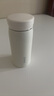 苏泊尔（SUPOR）保温杯316L不锈钢口袋杯学生男女士随身便携水杯  月光白200ml 实拍图