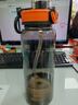尚泰SHOTAY弹盖塑料杯1050ml tritan材质便携防摔学生水杯ST-7270黑色 实拍图