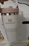 STANLEY拎拎杯吸管杯水杯保温杯大容量办公不锈钢杯子冰霸杯591ML-晶粉色 实拍图