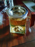 京东京造 公道杯 耐热茶具带茶漏过滤茶具配件泡茶器烧水壶350ml 实拍图