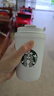 星巴克（Starbucks）保温杯355ml咖啡杯车载随行保冷水杯子男女士礼物雪地白女神款 实拍图