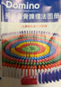 兰酷帕多米诺骨牌积木3-6岁玩具户外益智男孩女童儿童礼物大号120片 实拍图