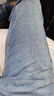 真维斯（JEANSWEST）牛仔裤男2025秋季青年男士宽松直筒长裤弹力休闲长裤浅蓝薄款29 实拍图
