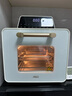 爱仕达（ASD）烤箱0涂层14L家用不锈钢空气炸锅蒸汽嫩烤一体全自动免翻面多功能可烤整鸡可视双面烘烤精准控温 白色 14L AO-F14E808 实拍图