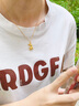 中国黄金一鹿有你黄金项链女2026新款足金吊坠生日礼物女友老婆结婚纪念日 一鹿有你足金吊坠【赠镀金银链】京速达 实拍图