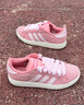 adidas「面包鞋」GRAND COURT BASE 00s休闲低帮板鞋男女阿迪达斯   粉色/清澈粉/汉玉白   42 实拍图