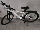 凤凰（Phoenix）山地车自行车女士成人青少年学生12岁到18岁官方2025新款轻便单车 钢架【6套轴承/超轻超快】辐条轮白 26寸24速【适合158-188cm】 实拍图
