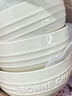 家用餐具釉下彩碗盘高颜值碗碟陶瓷餐具奶霜黄4.5英寸好运碗 明黄色 2个装 实拍图
