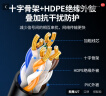绿联超六类网线 CAT6A类万兆成品网线 家用电脑网络宽带工程跳线8芯双绞线兼容千兆2.5g 黑色10米55161 实拍图