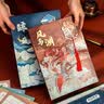 佳茉古风仙鹤同学录小学生六年级中国风2026新款男女生中高考毕业纪念册高颜值活页本 凤与渊 留言册 实拍图