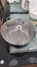 【限时抢购】304不锈钢蒸锅汤锅加厚煮面小奶锅小煮锅泡面辅食锅 26CM双柄 26cm 实拍图