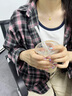 老凤祥黄金项链女款足金四叶草纯金吊坠套链生日情人节礼物送女朋友老婆 足金吊坠约0.3g*赠银链【玫瑰礼盒】 实拍图