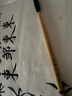 善琏湖笔 狼毫毛笔套装礼盒文房四宝行楷书法练习中国画兰竹双羊牌高档软笔书法毛笔大楷中楷小楷 兰竹大号 实拍图