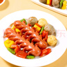 安井小厨 ANJOY XIAOCHU 黑椒麦穗肠 1050g 开花脆皮烤肠肉肠热狗 烧烤油炸小吃零食 实拍图