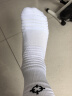 准者（RIGORER）实战级磨炼2篮球袜毛巾底加厚吸汗减震 W-08-1 【3双装】白色 实拍图