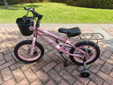 永久（FOREVER）儿童自行车3-6-10-12岁儿童单车男孩童车女童自行车 樱花粉 辐条轮 后座版 14寸【适合身高90-125】 实拍图