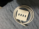 绿联USB3.0扩展器高速4口分线器 扩展坞HUB集线器 笔记本电脑一拖四多接口转换器延长线1.5米30221 实拍图