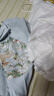 丹珠娜（DanZhuNa）新中式连衣裙女装春季2025夏季新款国风套装绝美汉服改良版长裙子 蓝色上衣+白色裙子 S 实拍图