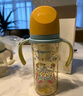 贝亲（Pigeon）PPSU双把手防胀气奶瓶240ml 丛林小兔 M号奶嘴 3月+ AA218 实拍图