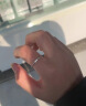 芯奢S925纯银麻花开口戒指女士小众设计高级感单戒可调节食指环尾戒 S925银麻花钻戒指 实拍图