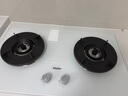 海尔（Haier）【小红花燃气灶-绽放版】5.2k天然气双灶家用台嵌两用 68%高热效率 白色面板联动Q2BEC(天)可调节 实拍图