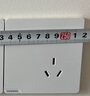 西门子（SIEMENS）开关插座 四开双控 大面板开关奶油风  皓彩米绒白5TA26441NC013P 实拍图