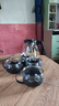 【京东物流】茶壶套装整套茶具大容量玻璃茶杯带滤网耐高温泡茶具 1000ML一壶+四杯套装 实拍图