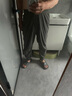 蕉内凉皮502Cool Air束脚裤子男士速干夏季防晒工装运动户外休闲 暗影灰 L 实拍图