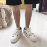 森马男鞋2025夏季新款休闲百搭运动厚底小白鞋子男士软底网面板鞋轻便 米兰网面 41 实拍图