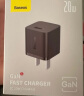 倍思小酷 苹果充电器氮化镓pd20W快充 适用iPhone16e/15ProMax14/13/12/11iPad手机Type-C插头 黑色 实拍图