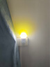 京黔插电小夜灯婴儿喂奶卧室床头灯起夜伴睡眠节能夜灯宿舍氛围灯 实拍图