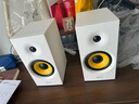 漫步者（EDIFIER）R1080BT 桌面2.0声道电脑音响 蓝牙音箱 木质音响 台式机笔记本音响 白色 实拍图