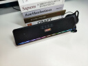 宏碁（acer） 电脑音响音箱蓝牙家用桌面台式机笔记本手机通用超重低音炮长条多媒体迷你有线 标准有线版【赠游戏电竞麦克风】 实拍图