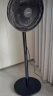 美的（Midea）【超级单品】七叶轻音立式电风扇家用柔风落地扇台式桌面小型风扇大风量节能摇头宿舍电扇 SAF30AB 实拍图